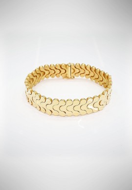 Nanis double face 18KT Gold Bracelet BA2-11