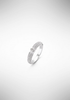 TI SENTO silver ring 2166ZI.56