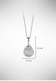 TI SENTO silver necklace 6765ZI