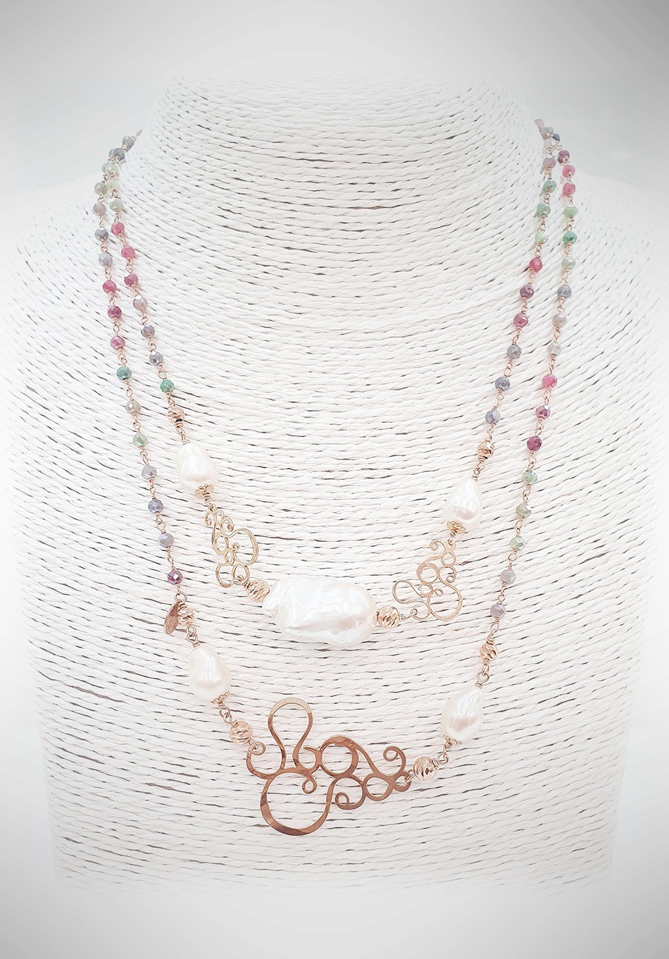 Luisa Della Salda silver necklace B0602GIN - Gioielleria Loffredo