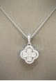 Crivelli white gold necklace with brilliants CRV6010