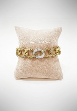 Marcello Pane Silver bracelet Classique collection BRCLB085