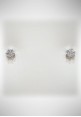 Donnaoro white gold earrings with diamonds DNO31