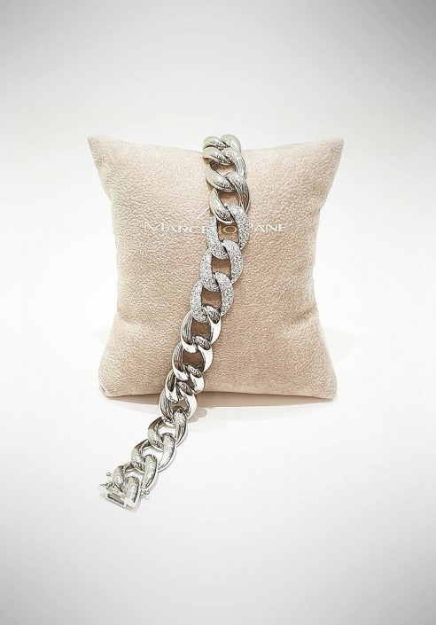 Marcello Pane silver bracelet Classique collection BRYA002