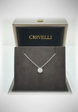 Collana Crivelli in oro bianco e diamanti CRV2108
