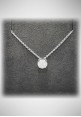 Crivelli white gold necklace with diamonds CRV2108