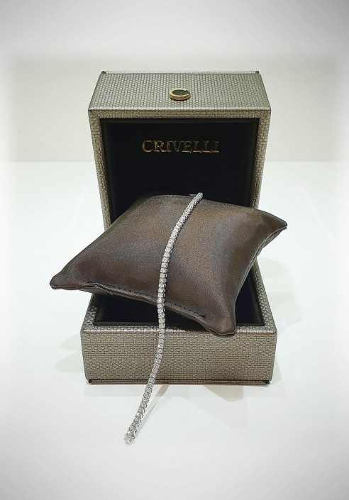 Crivelli white gold Tennis bracelet with diamonds CRV2110