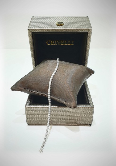 Crivelli white gold Tennis bracelet with diamonds CRV2112