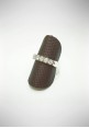 Crivelli white gold Riviera ring with diamonds CRV2114