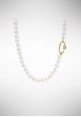 TI SENTO silver and pearls necklace 3967PW