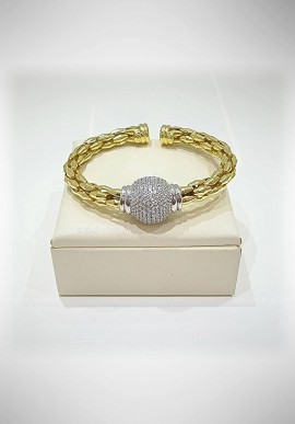 Soara bracelet in silver and Swarovski SOA2135