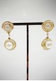 Soara earrings in silver, pearl and Swarovski SOA2144