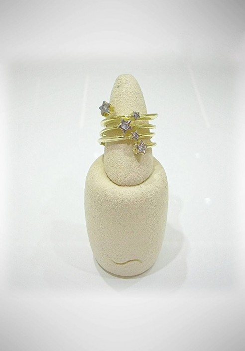 Soara ring in silver and Swarovski SOA2151