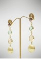 Aquaforte silver earrings "Caramelle" H4060912
