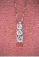 DonnaOro Trilogy white gold and diamonds necklace DKPT8872.S032