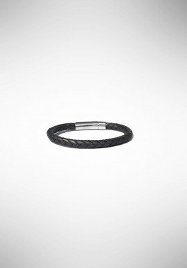 Borsari bracelet in titanium rubber with steel clasp BR-RALLYKA02TG
