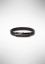 Borsari bracelet in black rubber and rose gold enamelled copper BR-TEKNO09O