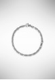 Borsari bracelet in rhodium silver with diamond BR-TOR01AR