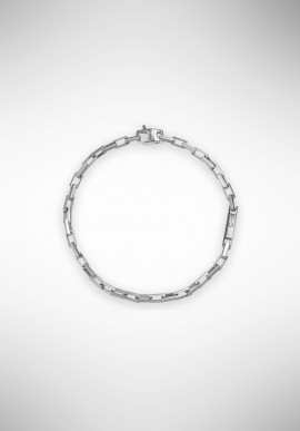 Bracciale Borsari in argento rodiato con diamante BR-TOR01BR