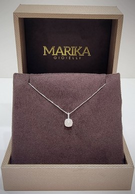 Collana Marika in oro bianco e diamanti CD06139GSA.7