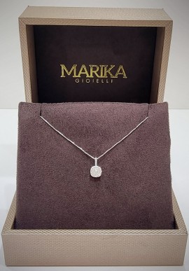 Marika white gold necklace with diamonds CD06139GSA.7