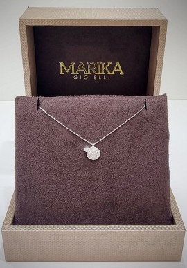 Marika white gold necklace with diamonds CD8031 SA.2
