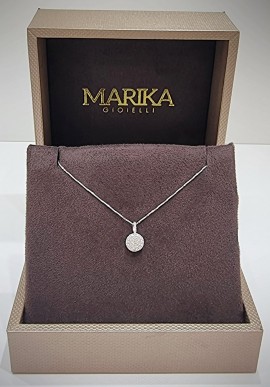 Marika white gold necklace with diamonds CDO6126 MA.6