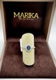 Marika gold ring with diamonds and sapphire AN06108Z B.2