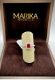 Marika gold ring with diamonds and ruby AN89157R RO.1