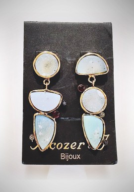 Alcozer earrings Unique O118AD22