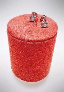 DonnaOro white gold earrings with diamonds DKOL8789.S020 