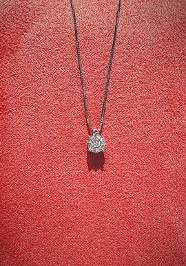  Collana DonnaOro in oro bianco e diamanti DFPF8927.013