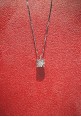 DonnaOro white gold necklace with diamonds DKPL8787.S020