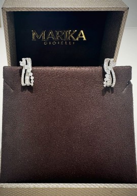 Marika gold earrings with diamonds OR070008.2