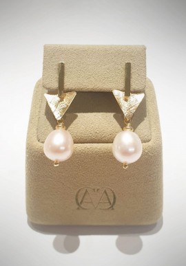 Soara silver earrings with pearls SOA2329