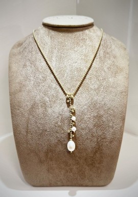 Soara silver necklace with pearls SOA2316