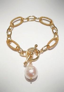 Soara silver bracelet with pearl SOA2337