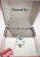 Donnaoro white gold ring with diamonds and emerald DAE10853.007