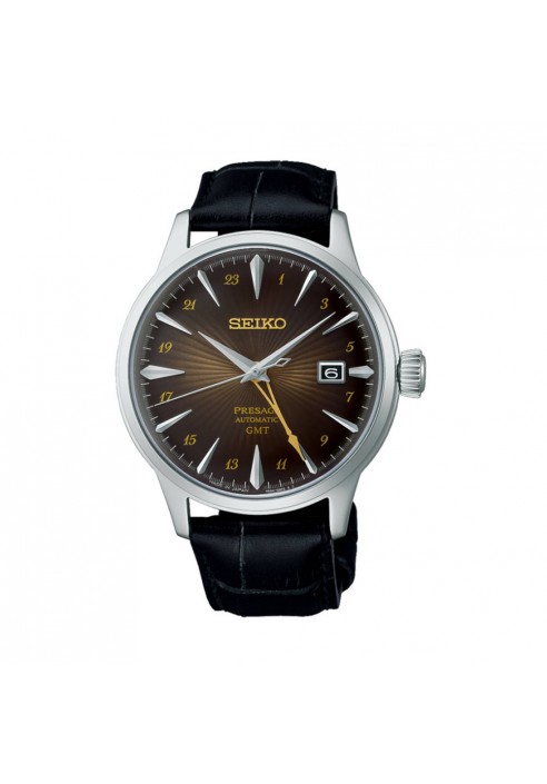 Seiko Presage Cocktail GMT “Rusty Nail” SSK039J1