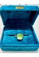 Anello Labrio' in oro giallo con smeraldi e tormalina 1001.G
