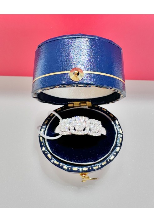 Anello "veretta" Donnaoro in oro e diamanti DAI11073.033