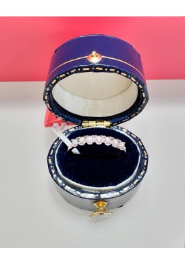 Anello "veretta" Donnaoro in oro e diamanti DKAV8375.004