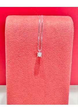 Collana "punto luce" Donnaoro in oro e diamante DKPL8787.S005