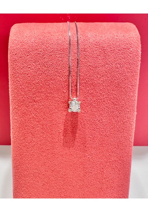 Collana "punto luce" Donnaoro in oro e diamante DPL10331.S015
