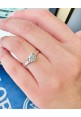 Anello "solitario" Crivelli in oro e diamante CRV2550