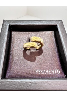 Anello Pesavento in argento dorato collezione Pixel WPXLA620.M