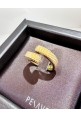 Anello Pesavento in argento dorato collezione Pixel WPXLA620.M