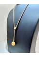 Collana Pesavento in argento dorato collezione Pixel WPXLE142