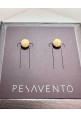 Orecchini Pesavento in argento dorato collezione Pixel WPXLO173