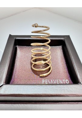 Anello Pesavento in argento dorato collezione DNA Spring WDNAA372.M